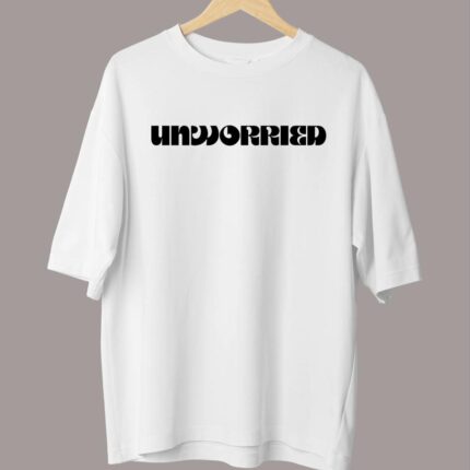 unworried white tee