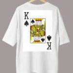 Unworried king Spade Card Tee