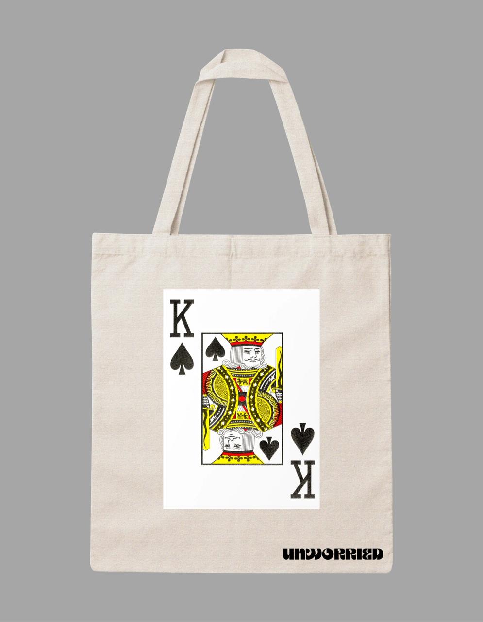 WhatsApp Image 2026-07-06 at 9.50.18 PM (1) King Spade Tote Bag - Image 1