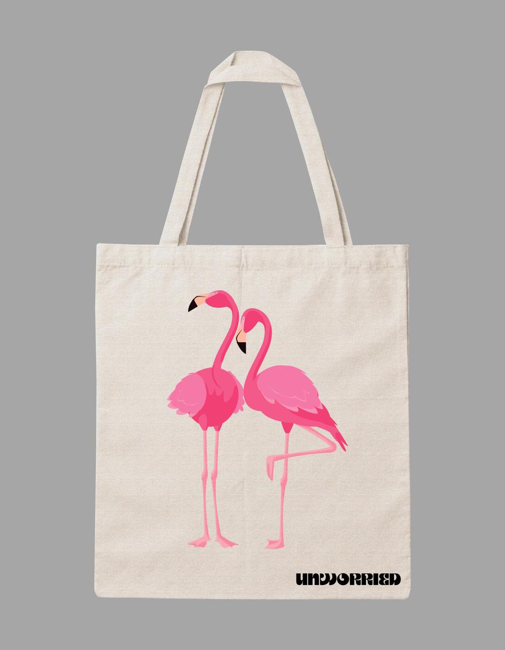 WhatsApp Image 2026-07-06 at 9.50.18 PM (10) Flamingo Tote Bag - Image 1