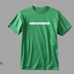 Unworried Green Plain Tee