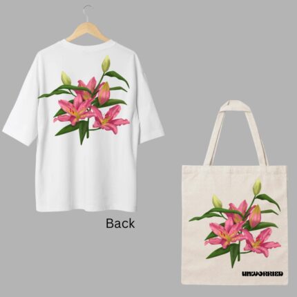 Unworried Lili Tee & Tote Bag Combo