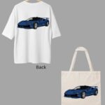 Unworried Super Car Tee & Tote Bag Combo